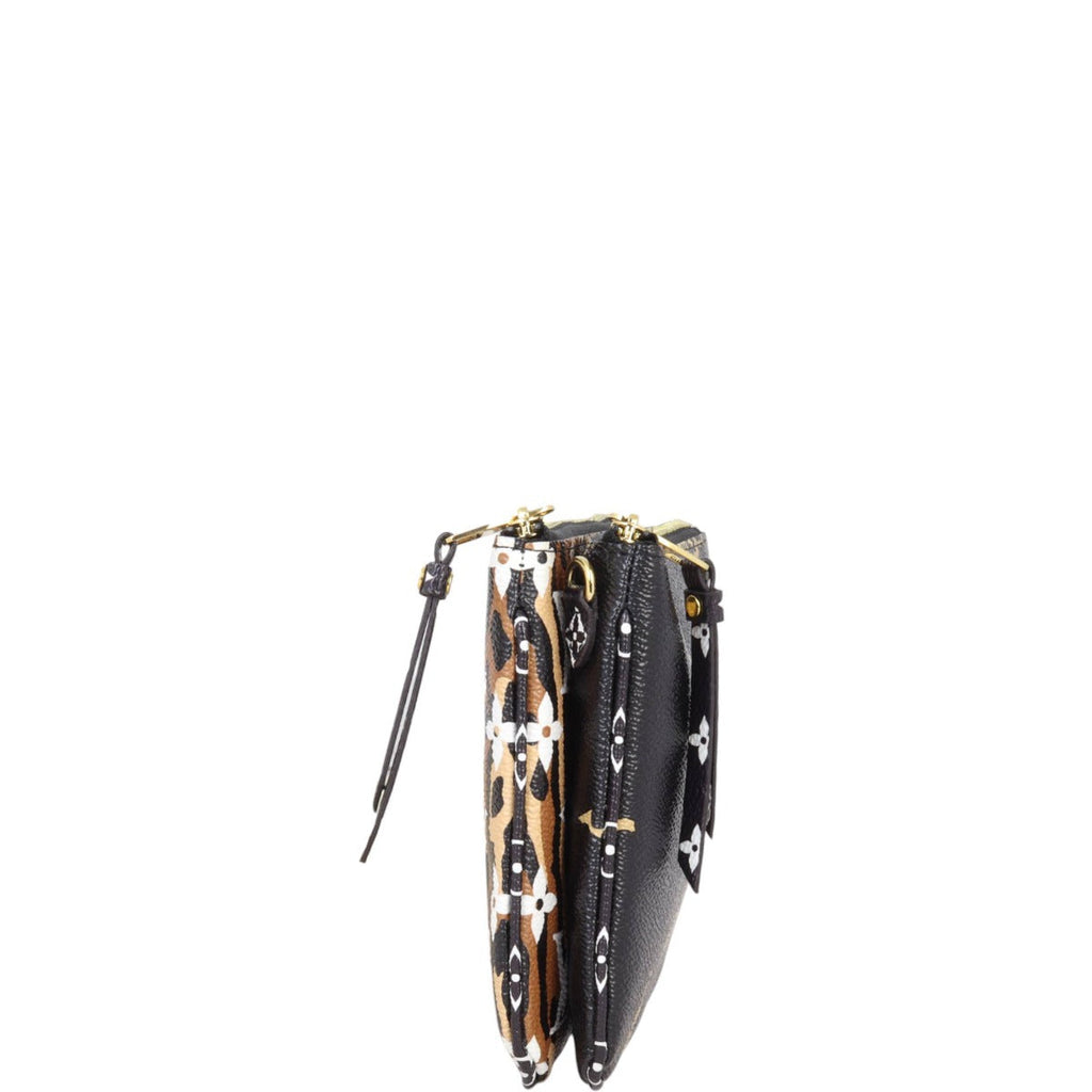 Louis Vuitton Pochette Double Zip Monogram Giant Jungle