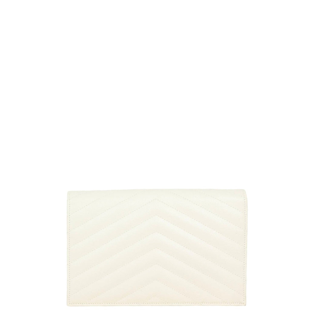 Saint Laurent Cassandre Envelope Chain Wallet