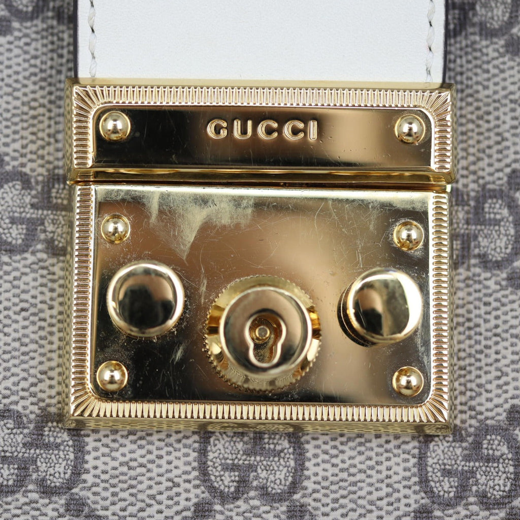 Gucci GG Supreme Small Padlock Tote