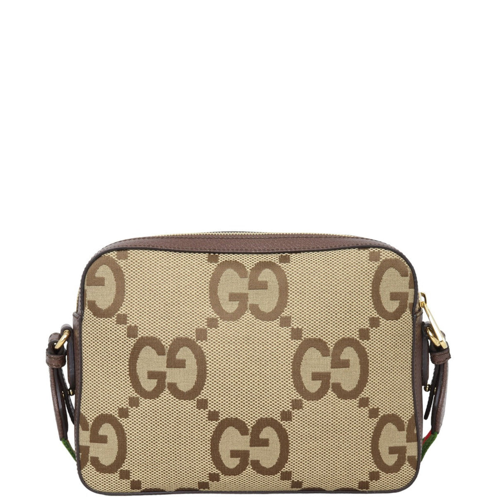 Gucci GG Jumbo Canvas Messenger Bag