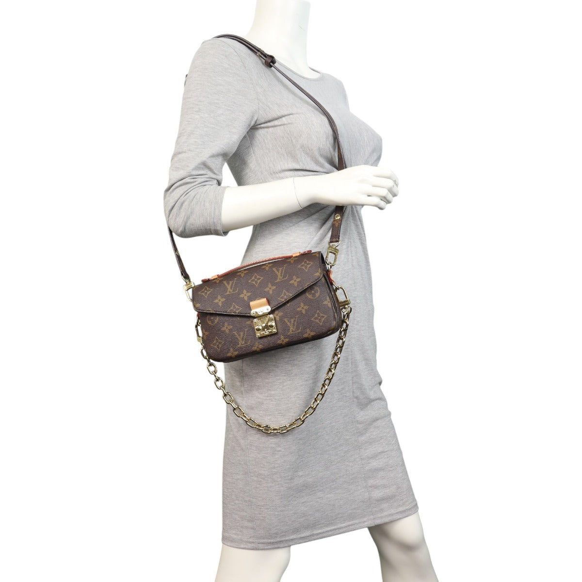Louis Vuitton Pochette Metis East West Monogram