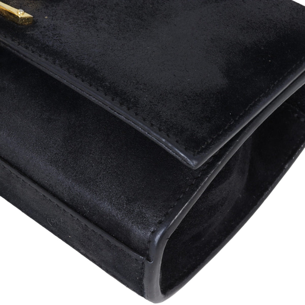 Saint Laurent Kate Tassel Chain Bag Small Suede
