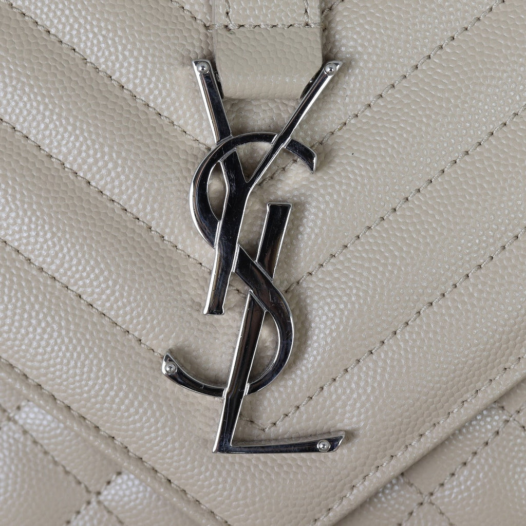Saint Laurent Monogram Mix Matelasse Envelope Chain Bag Medium