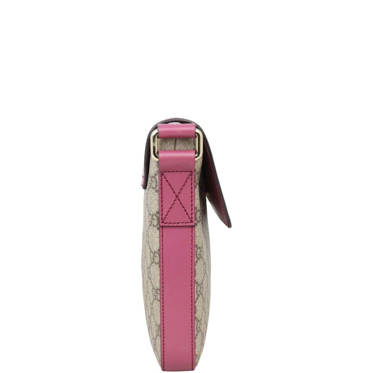 Gucci GG Supreme Leather Flap Shoulder Bag