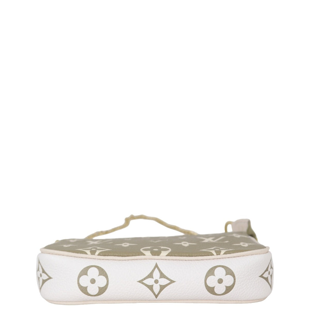 Louis Vuitton Mini Pochette Accessoires Monogram Empreinte Bicolour