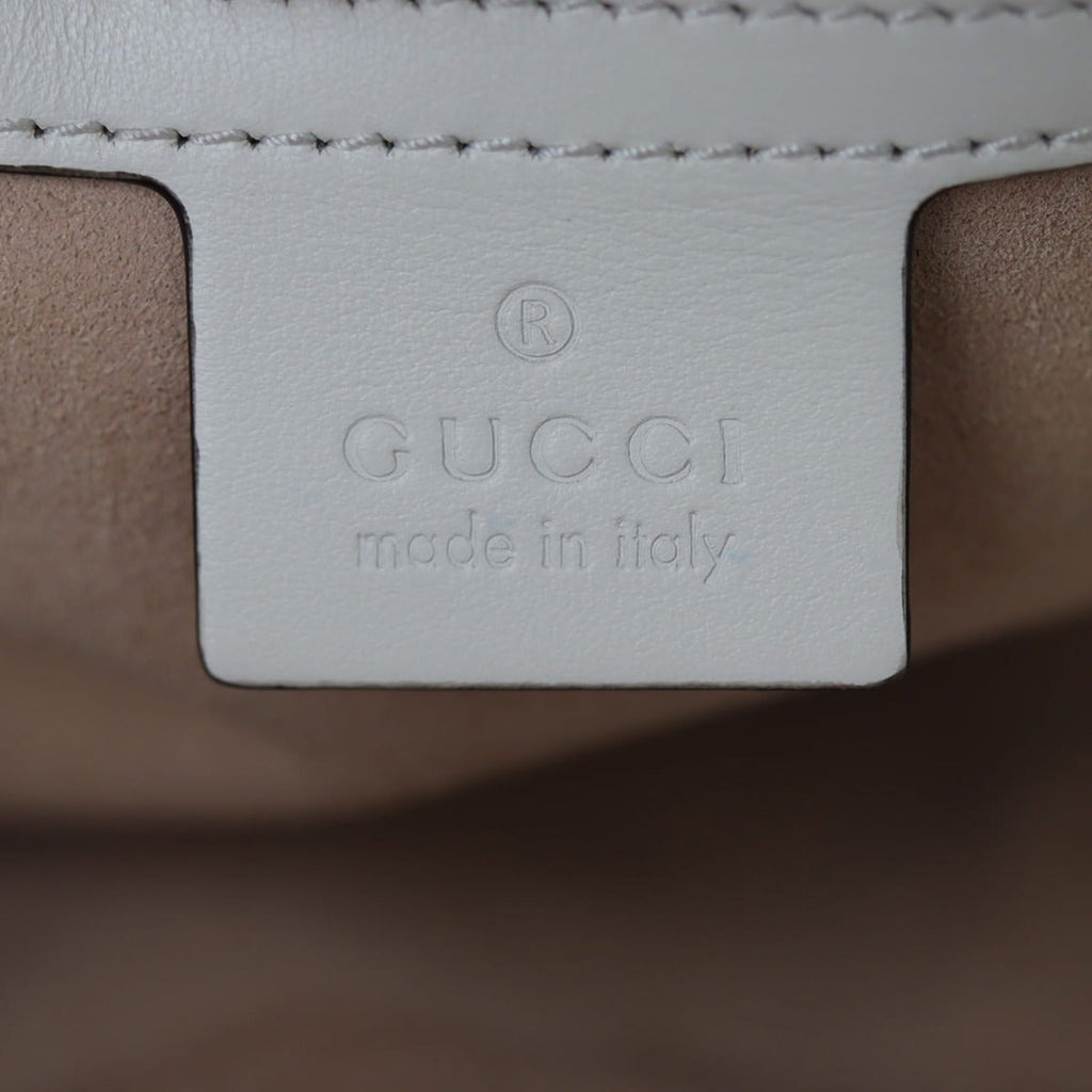 Gucci GG Marmont Small Top Handle Bag with Web Strap