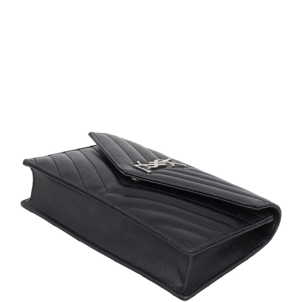 Saint Laurent Cassandre Envelope Chain Wallet