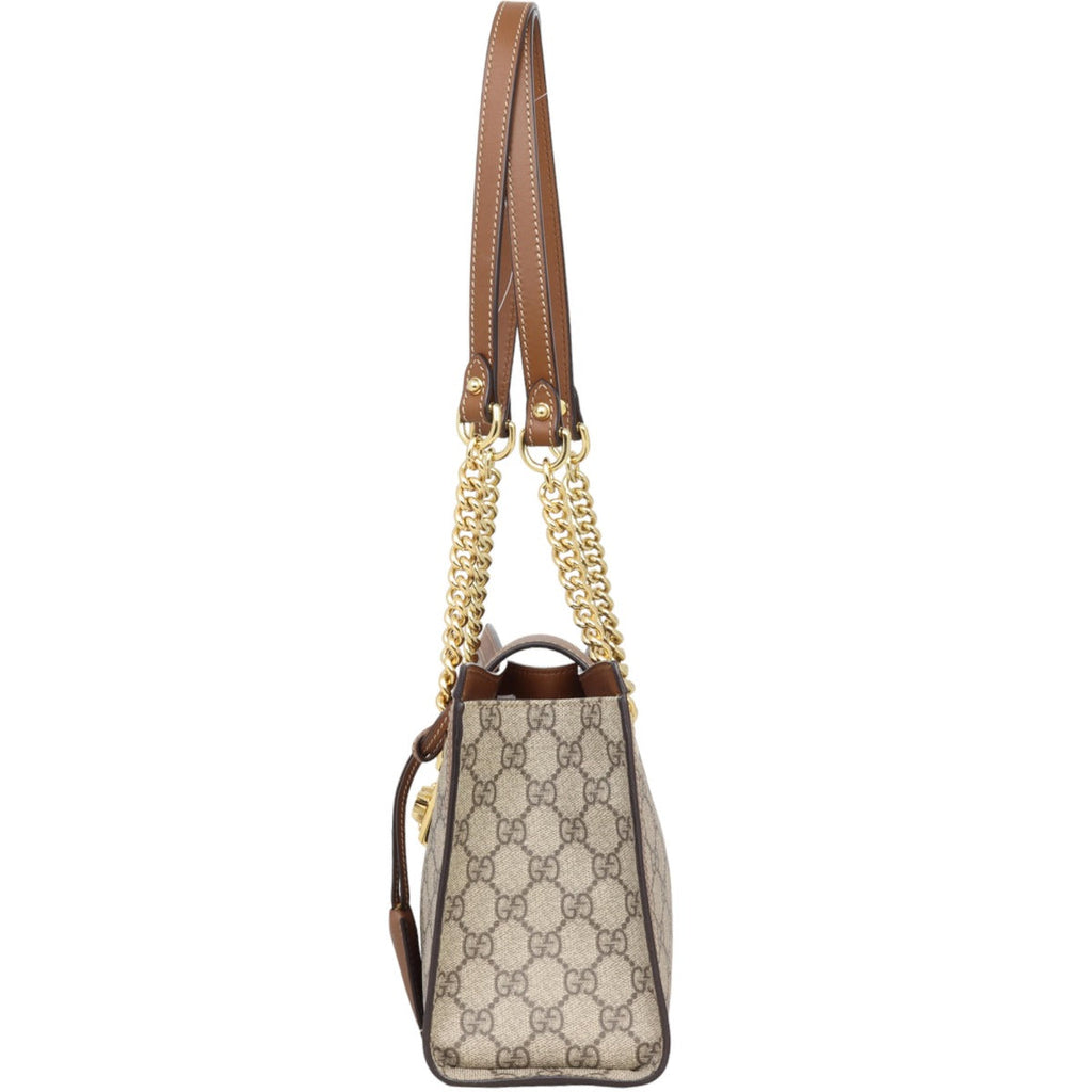 Gucci GG Supreme Small Padlock Tote