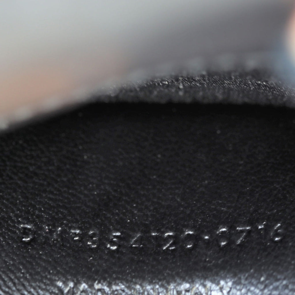 Saint Laurent Kate Tassel Chain Bag Small Croc-Embossed