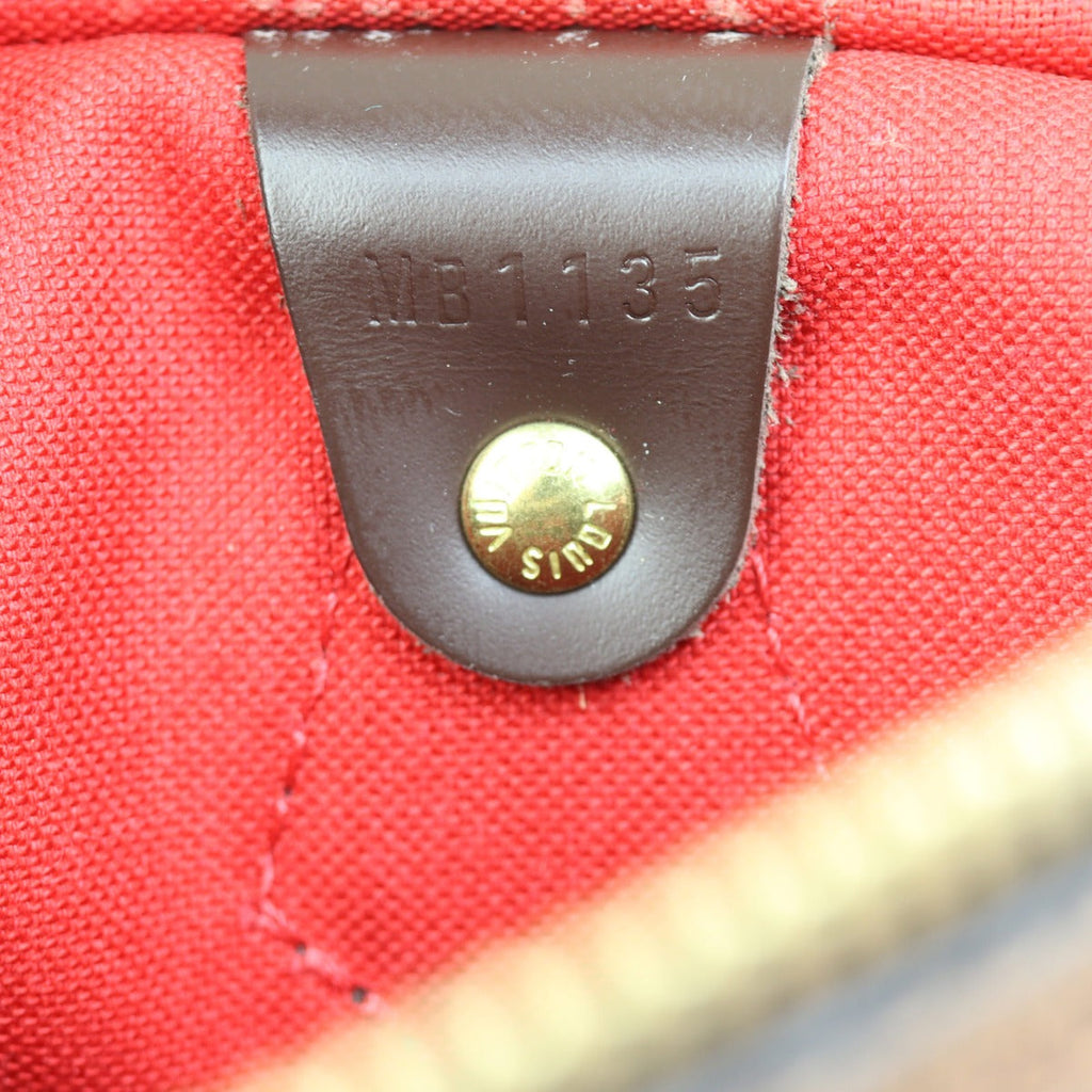 Louis Vuitton Speedy 30 Bandouliere Damier Ebene