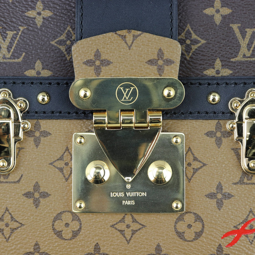 Louis Vuitton Trunk Clutch Monogram Reverse