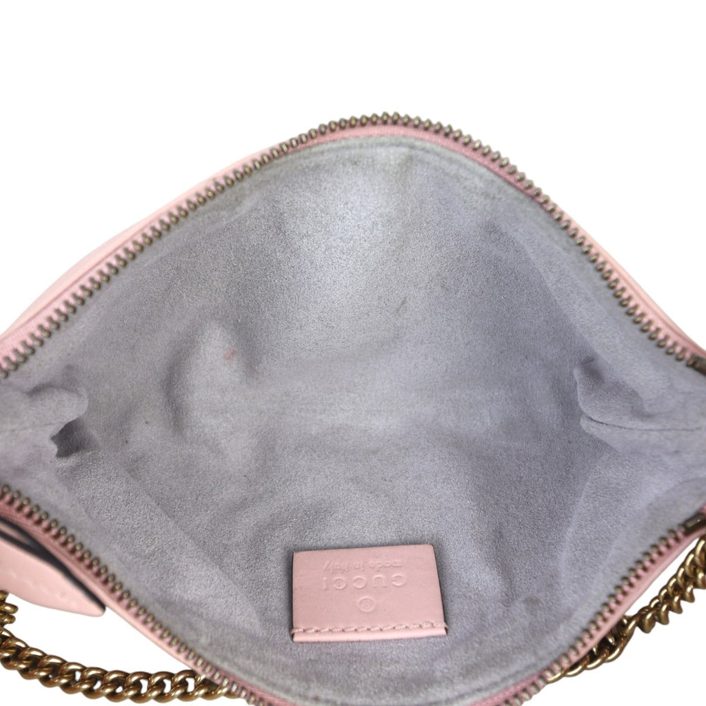 Gucci GG Marmont Matelasse Mini Chain Bag
