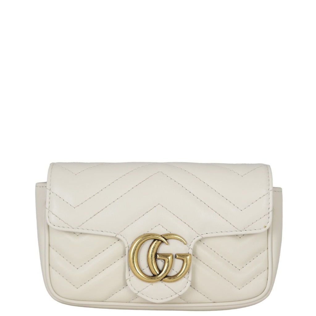 Gucci GG Marmont Matelasse Super Mini Shoulder Bag