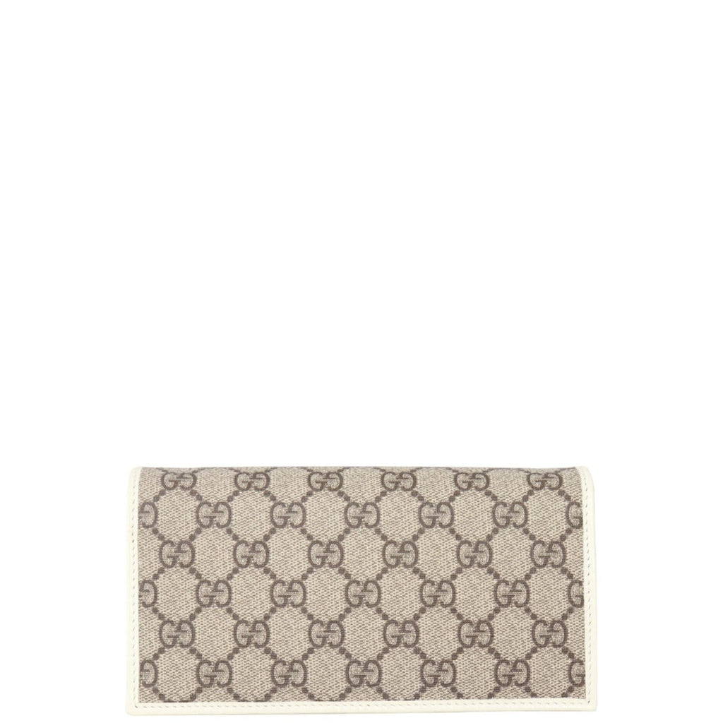 Gucci GG Supreme Horsebit 1955 Chain Wallet