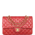 Chanel Classic Double Flap Medium | Red