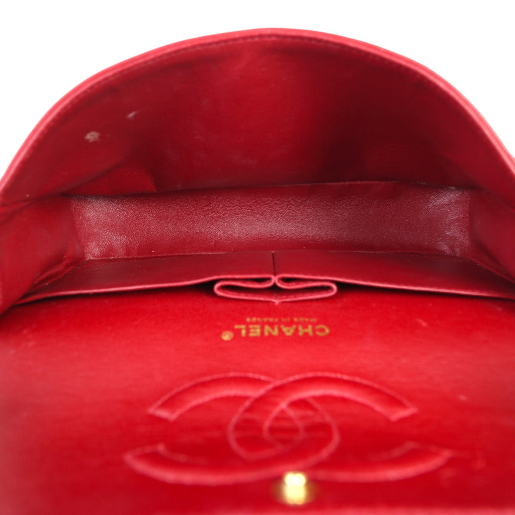 Chanel Classic Double Flap Medium | Red