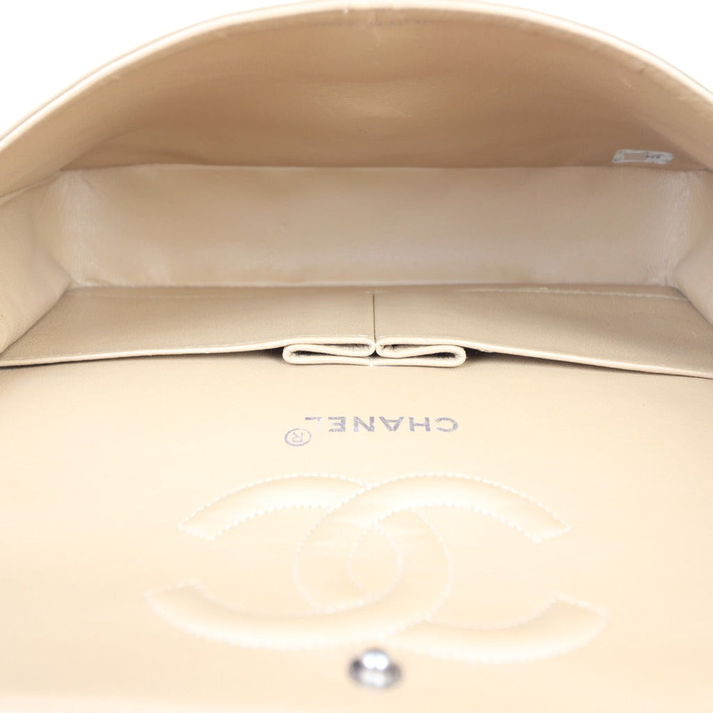 Chanel Classic Double Flap Medium | Beige Vintage