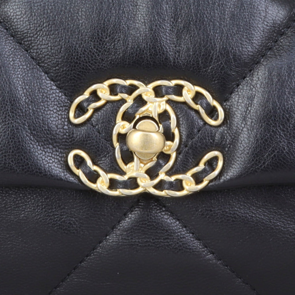 Chanel 19 Flap Bag Large | Black