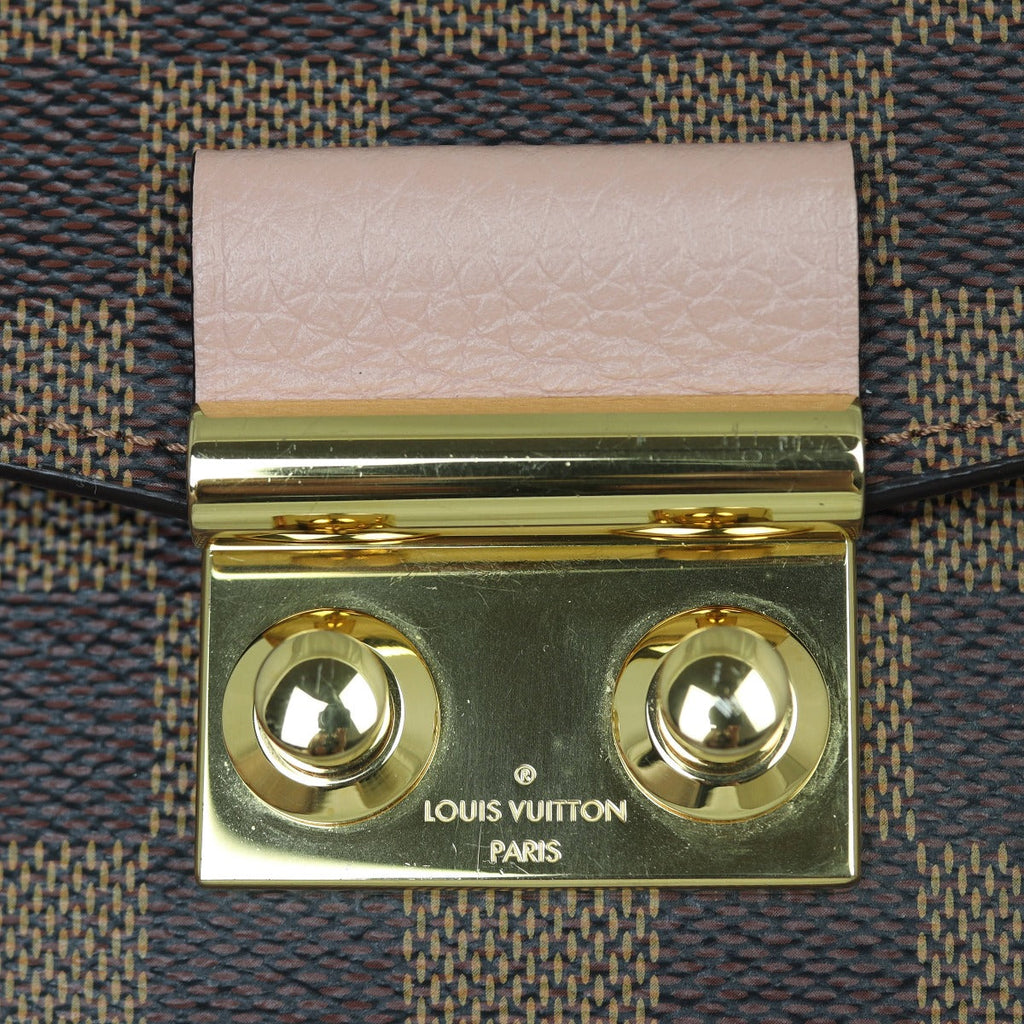Louis Vuitton Croisette Chain Wallet Damier Ebene