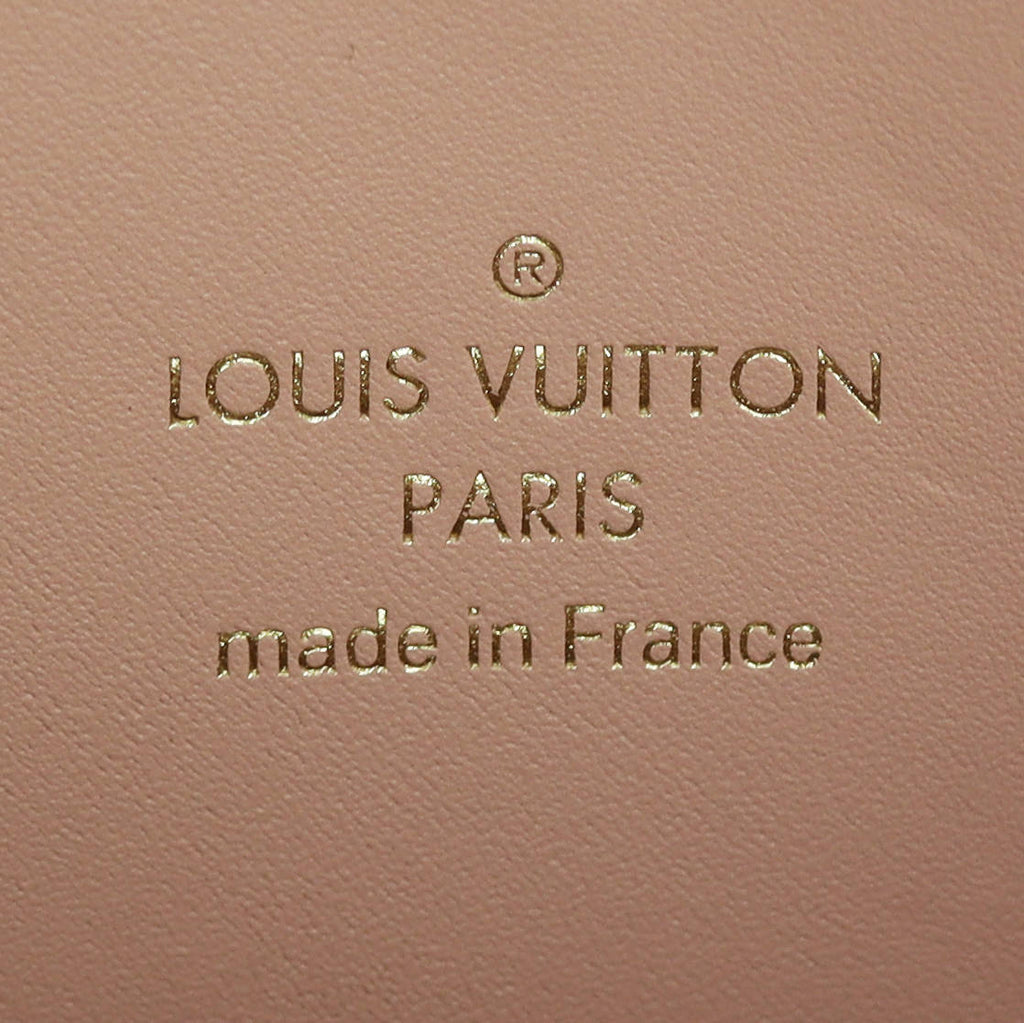 Louis Vuitton Croisette Chain Wallet Damier Ebene