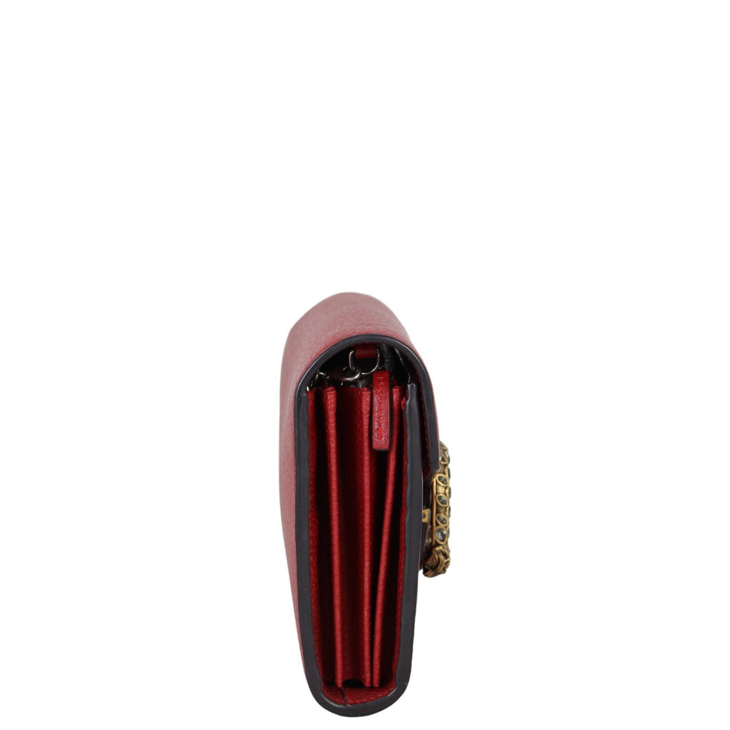 Gucci Dionysus Mini Leather Chain Wallet
