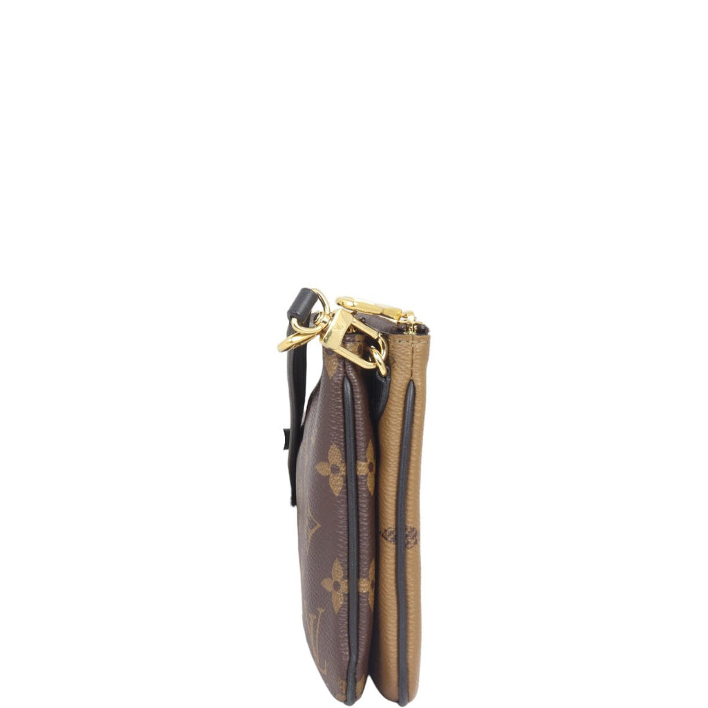 Louis Vuitton Double Zip Pochette Monogram Giant Reverse