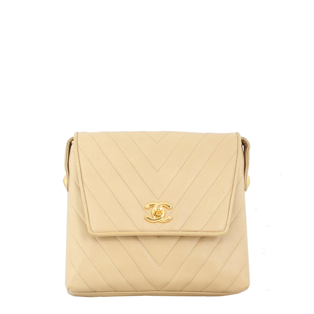 Chanel Chevron Box Flap