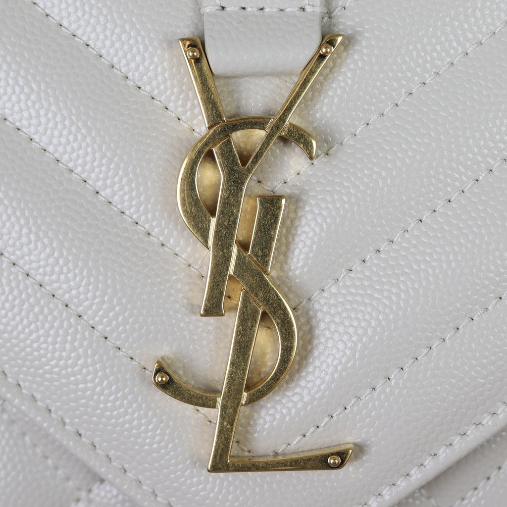 Saint Laurent Monogram Mix Matelasse Envelope Chain Bag Medium