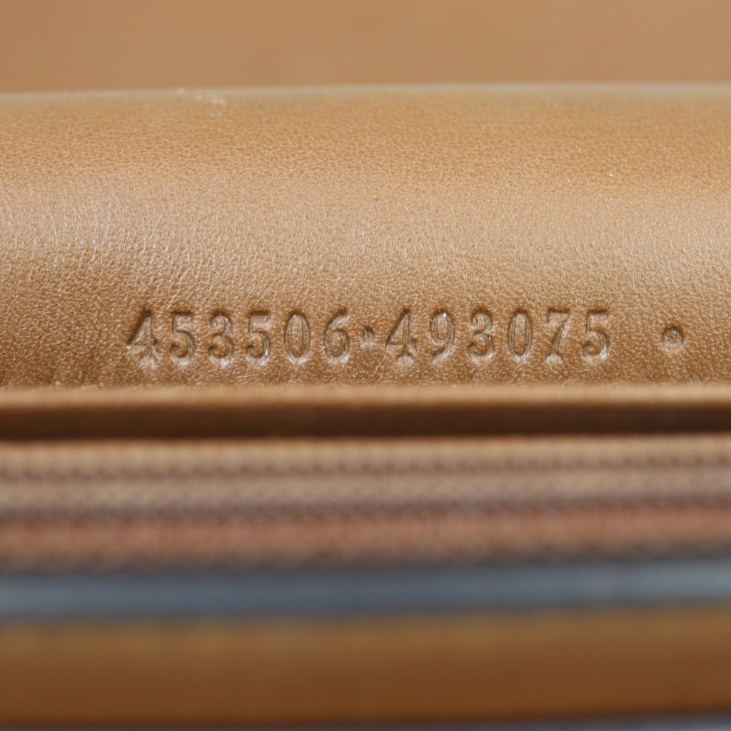 Gucci GG Supreme Continental Padlock Wallet on Chain