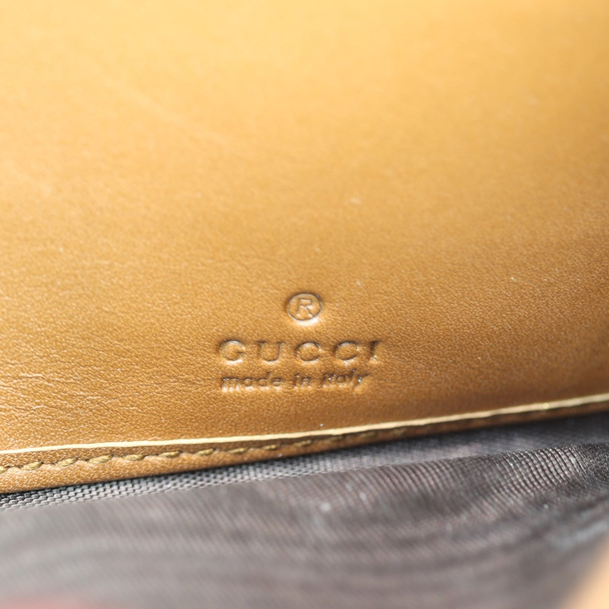 Gucci GG Supreme Continental Padlock Wallet on Chain