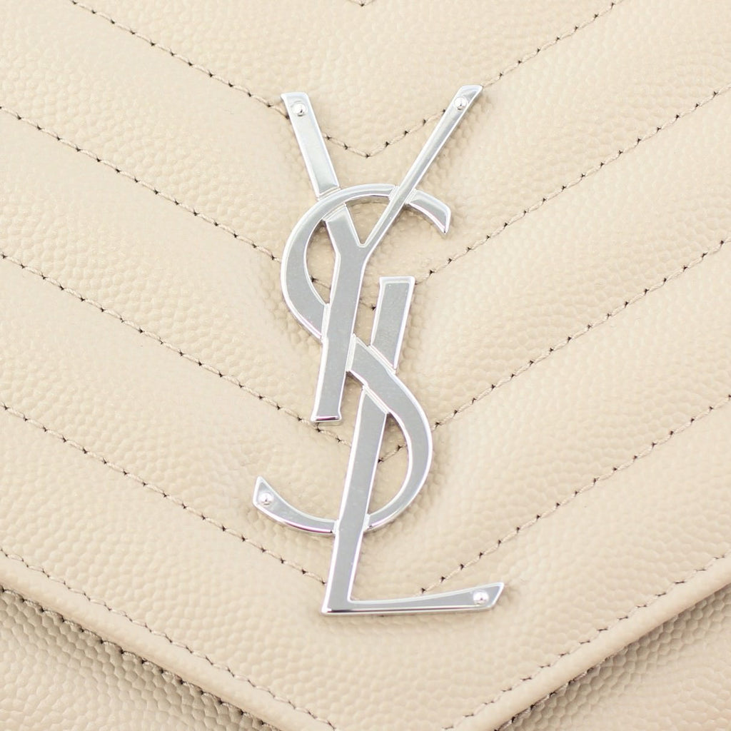 Saint Laurent Monogram Chain Wallet