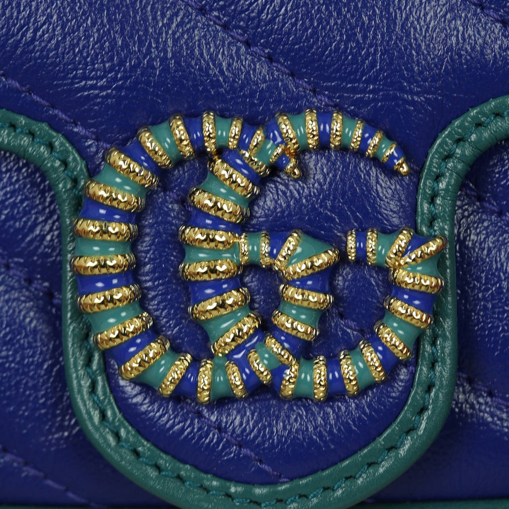 Gucci GG Marmont Matelasse Super Mini Shoulder Bag