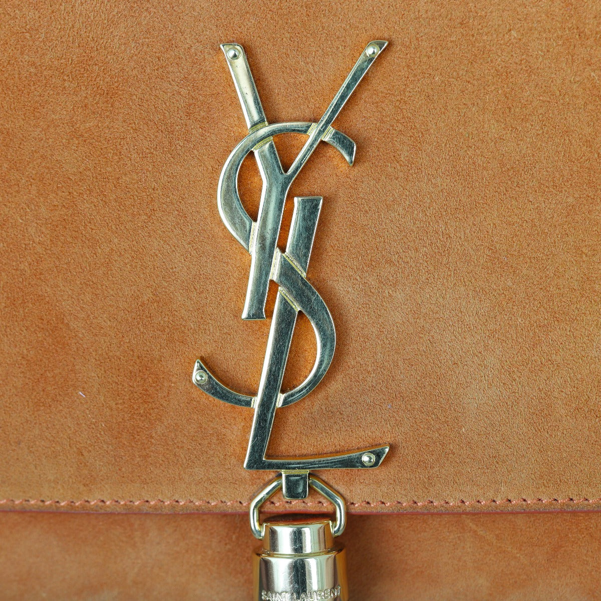 Saint Laurent Kate Tassel Chain Bag Medium Suede