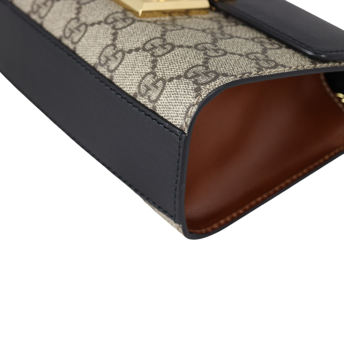 Gucci GG Supreme Padlock Small Shoulder Bag