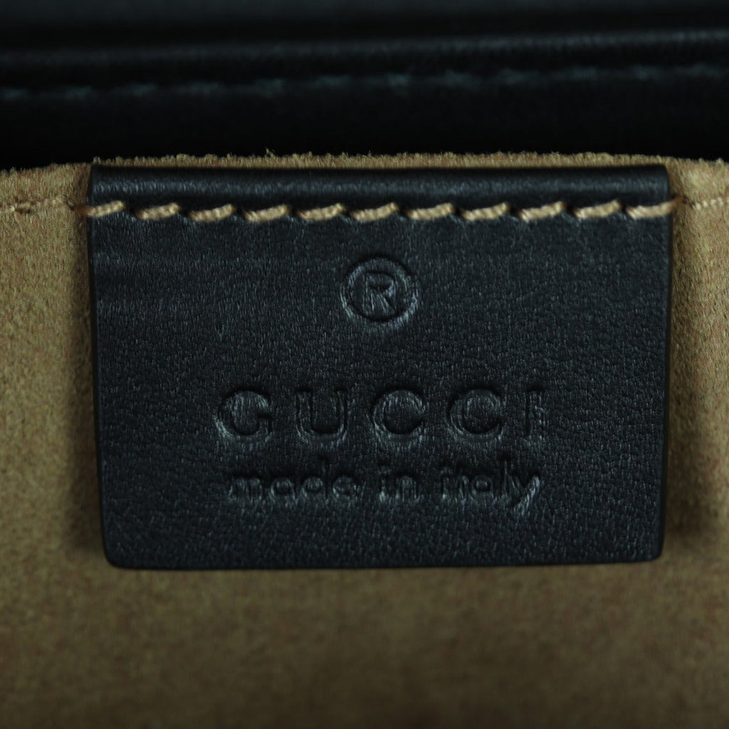 Gucci GG Supreme Padlock Small Shoulder Bag
