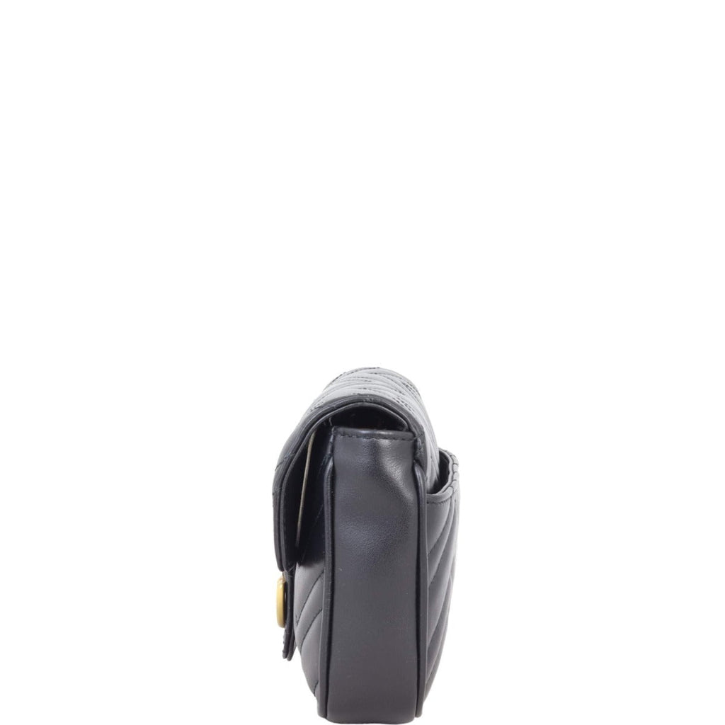 Gucci GG Marmont Matelasse Mini Flap Shoulder Bag