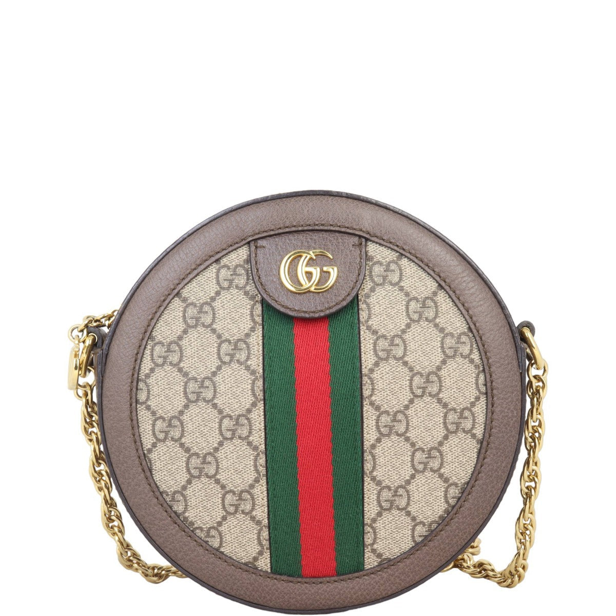 Gucci Ophidia Round Mini Shoulder Bag