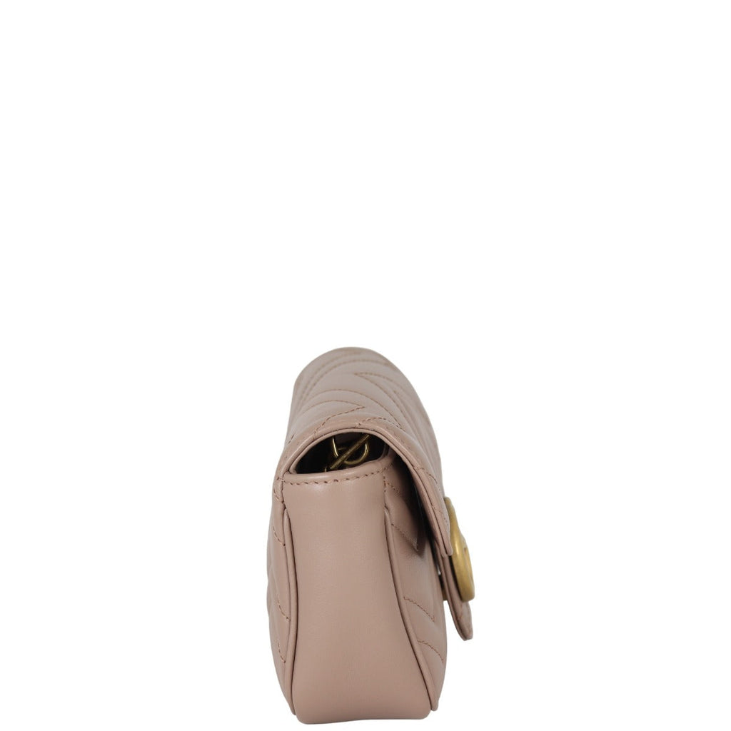 Gucci GG Marmont Matelasse Super Mini Shoulder Bag