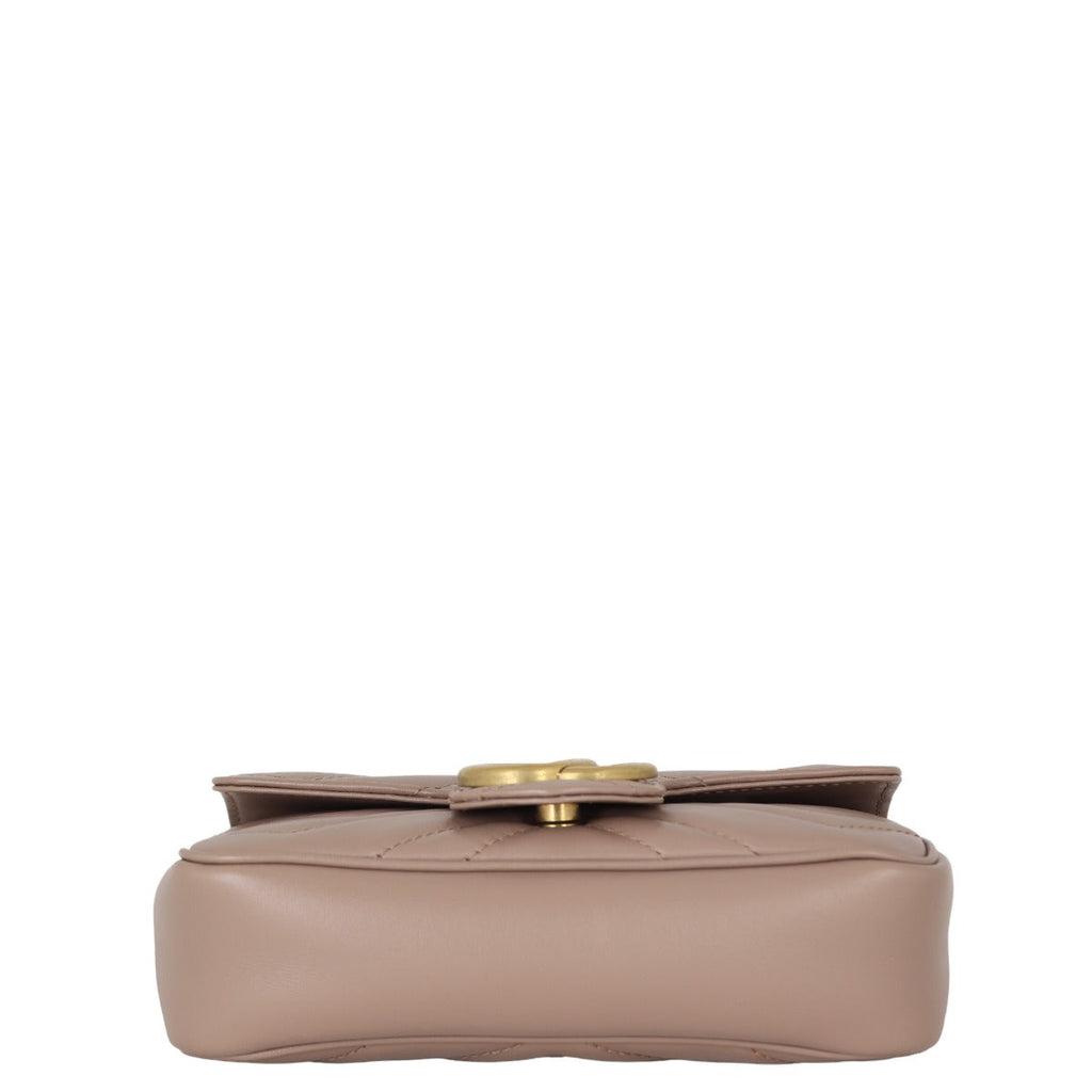 Gucci GG Marmont Matelasse Super Mini Shoulder Bag