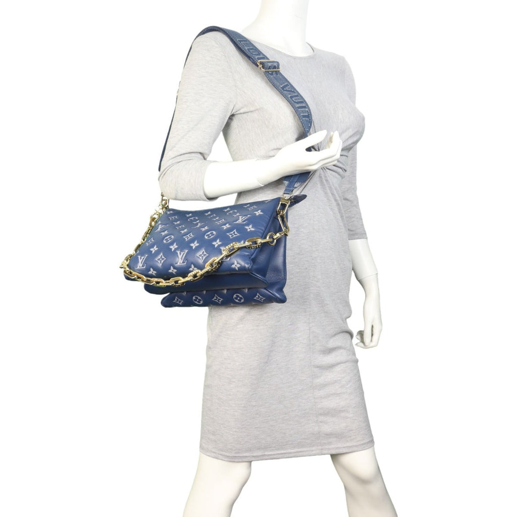 Louis Vuitton Coussin PM Monogram Embossed Lambskin