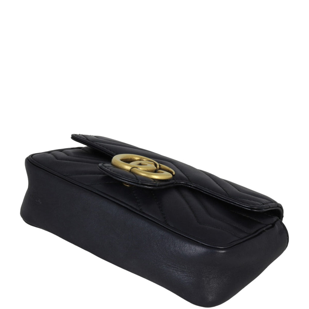 Gucci GG Marmont Matelasse Super Mini Shoulder Bag