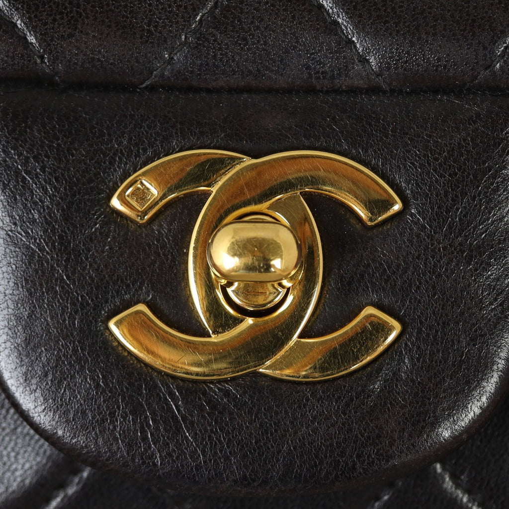 Chanel Classic Double Flap Small | Black Vintage 3 Series