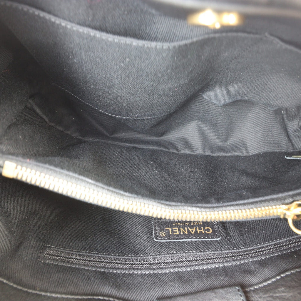 Chanel Surpique Chevron Tote