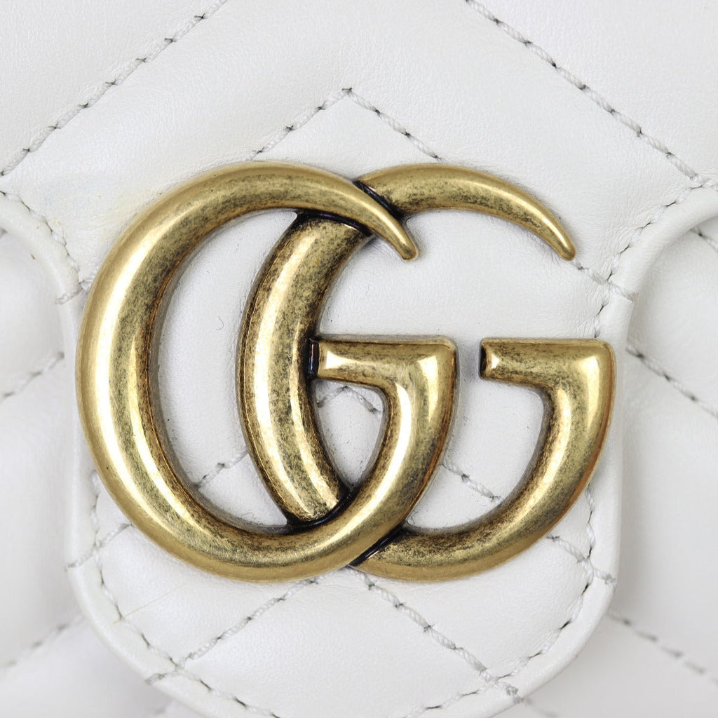 Gucci GG Marmont Matelasse Super Mini Shoulder Bag