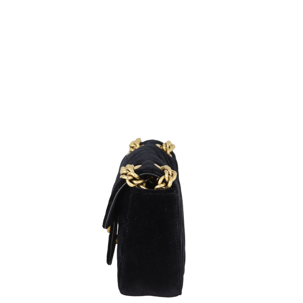 Gucci Marmont Velvet Mini Shoulder Bag
