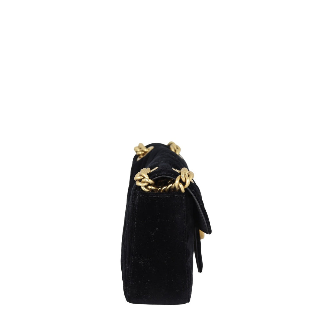 Gucci Marmont Velvet Mini Shoulder Bag