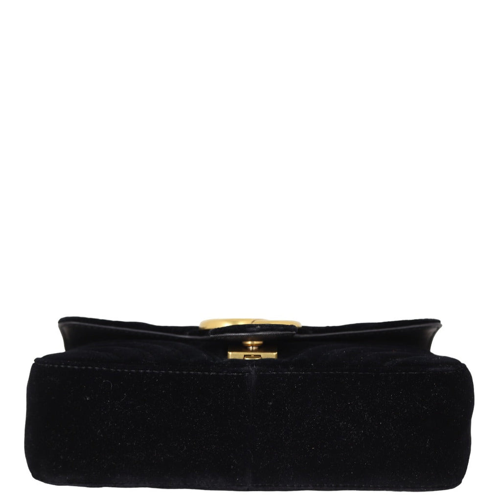 Gucci Marmont Velvet Mini Shoulder Bag