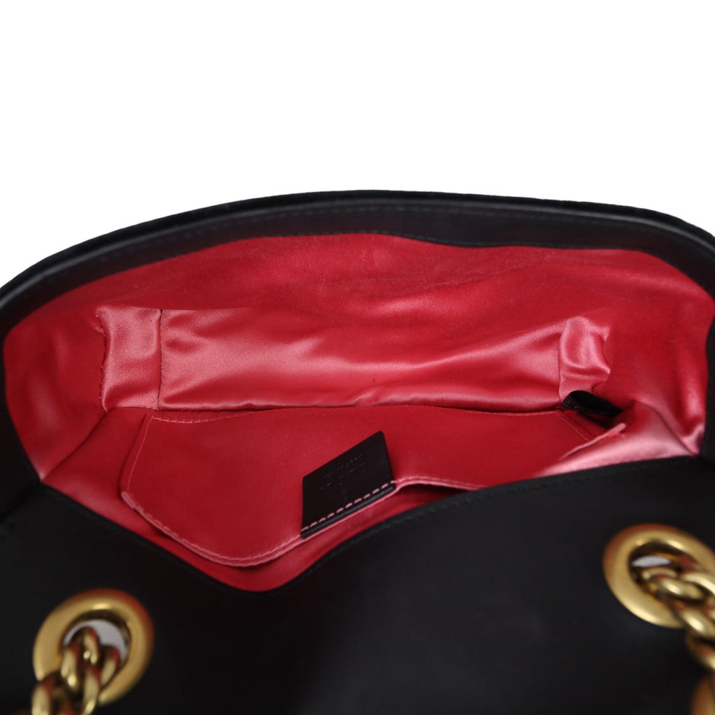 Gucci Marmont Velvet Mini Shoulder Bag