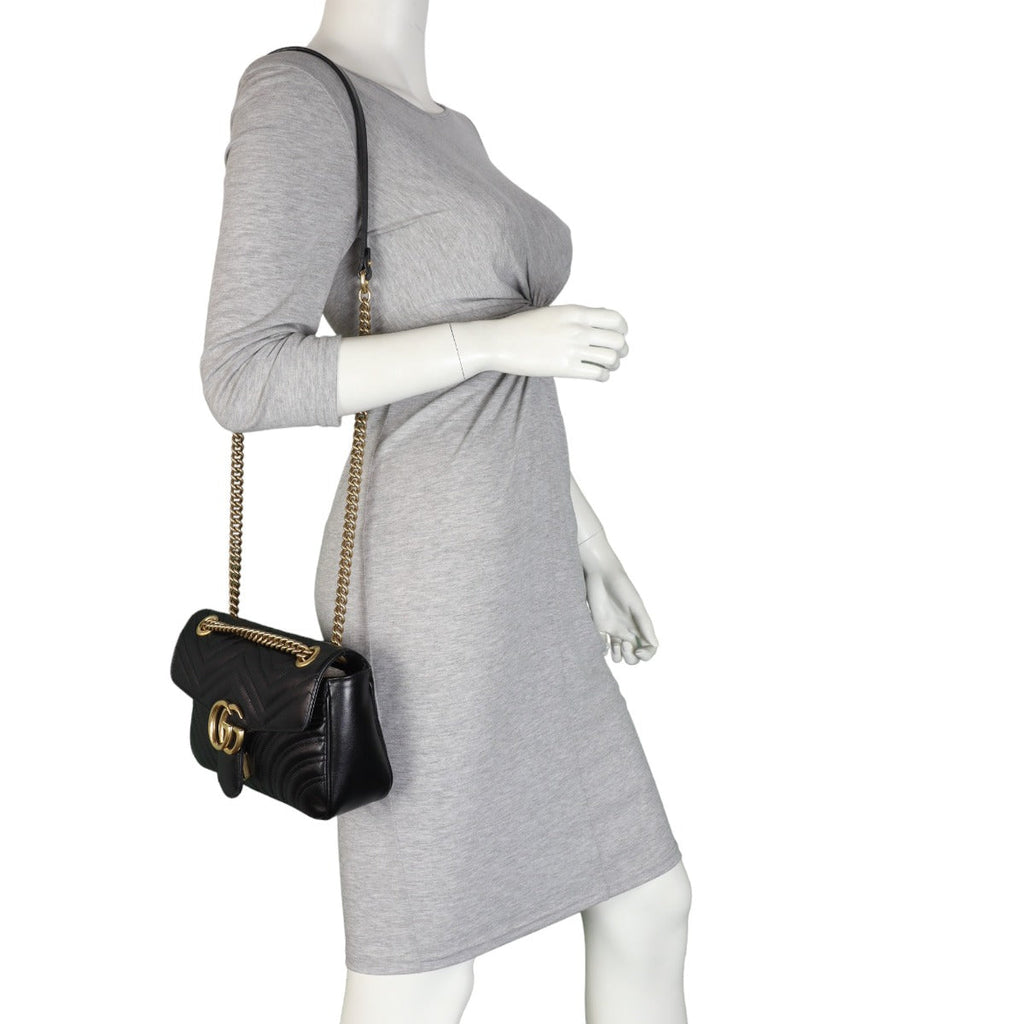 Gucci GG Marmont Matelasse Small Shoulder Bag
