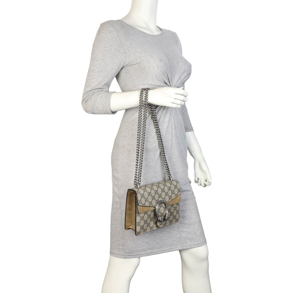 Gucci Dionysus GG Supreme Mini Shoulder Bag